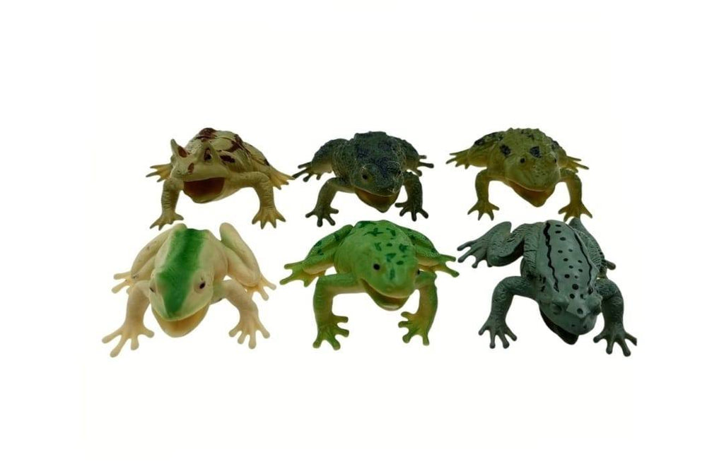 Set 6 figurine, Broasca, multicolor, 7,5 cm