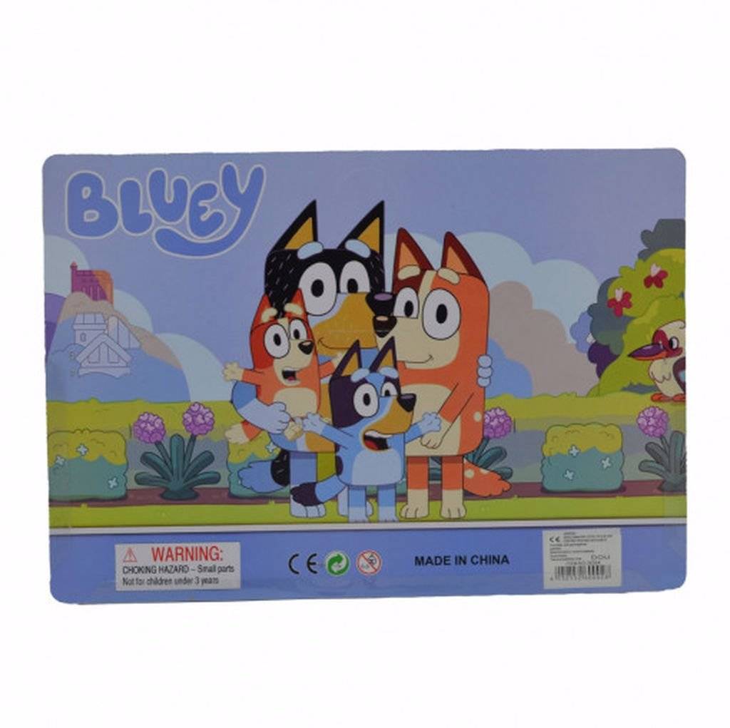 Set 6 figurine cu personaje din Bingo si Bluey