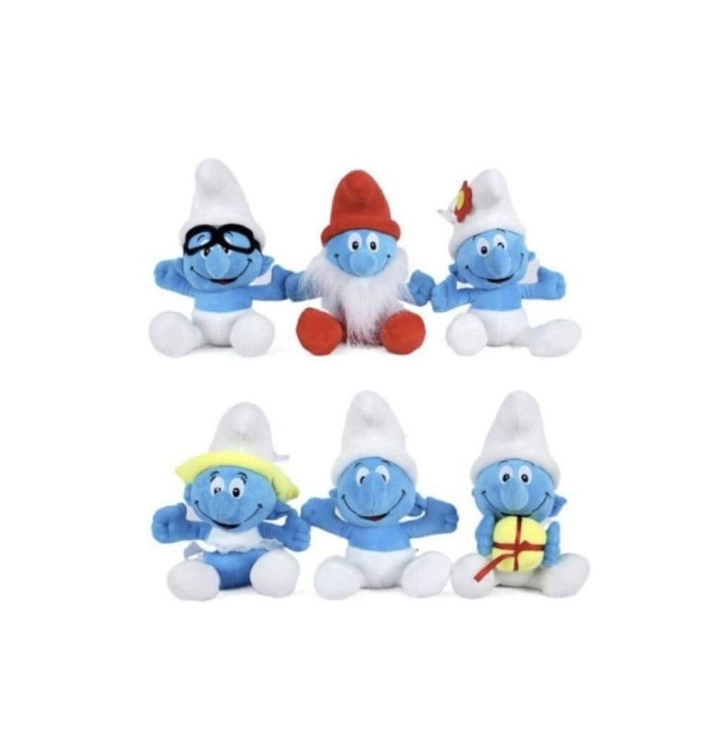 Set 6 Figurine de plus Strumf, MASHASHOP, multicolor, 25 cm