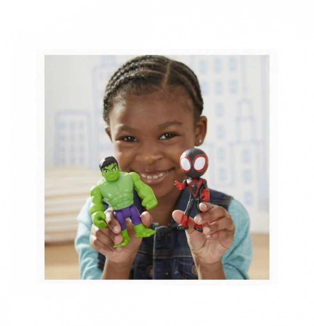 Set 6 Figurine, Paienjenel si Prietenii Spidey, multicolor, 7 cm - 11 cm, 3 ani+