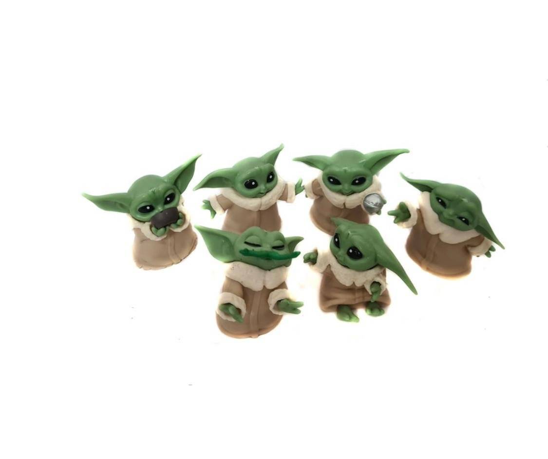 Set 6 figurine Star Wars -Baby Yoda , 5 cm