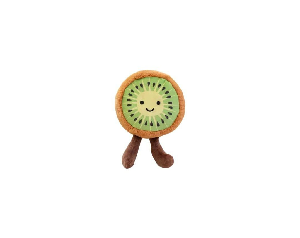 Set 6 Fructe de plus, tip breloc, parfumate, multicolor, 15 cm