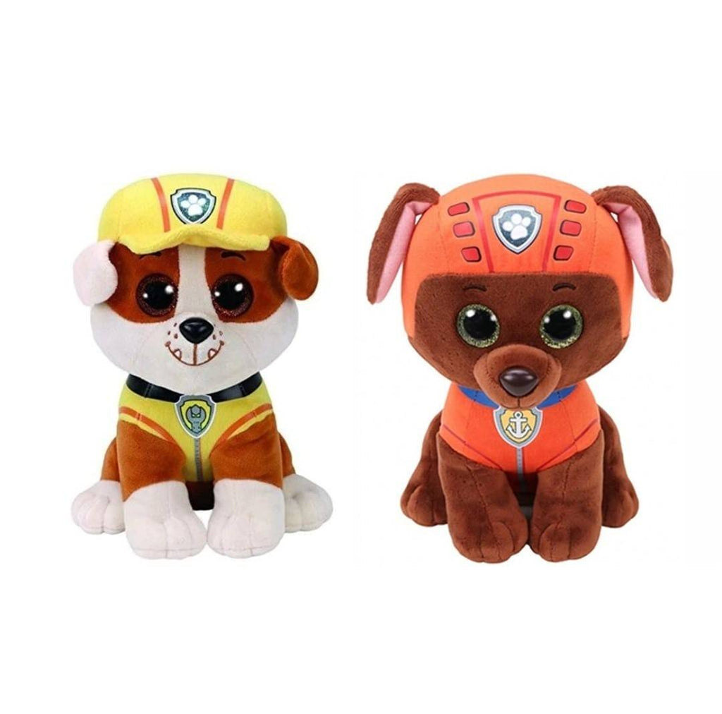 Set 6 jucarii de plus, Patrula Catelusilor, multicolor, 27 cm