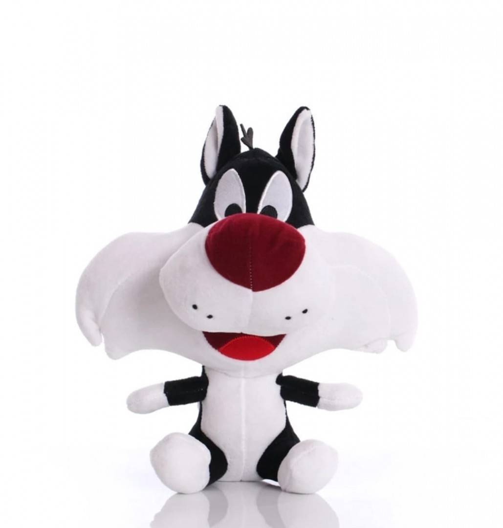 Set 6 Jucarii Plus Looney Tunes Bugs Bunny, Taz, Daffy Duck, Lola Bunny, Sylvester, Tweety, 30 cm