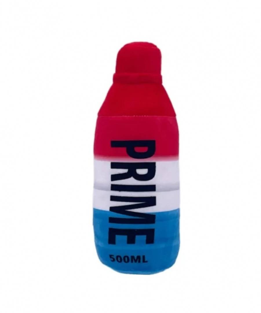 Set 6 Jucarii Plus, Prime Drink Beer Bottle Plush Toy, multicolor, 23 cm