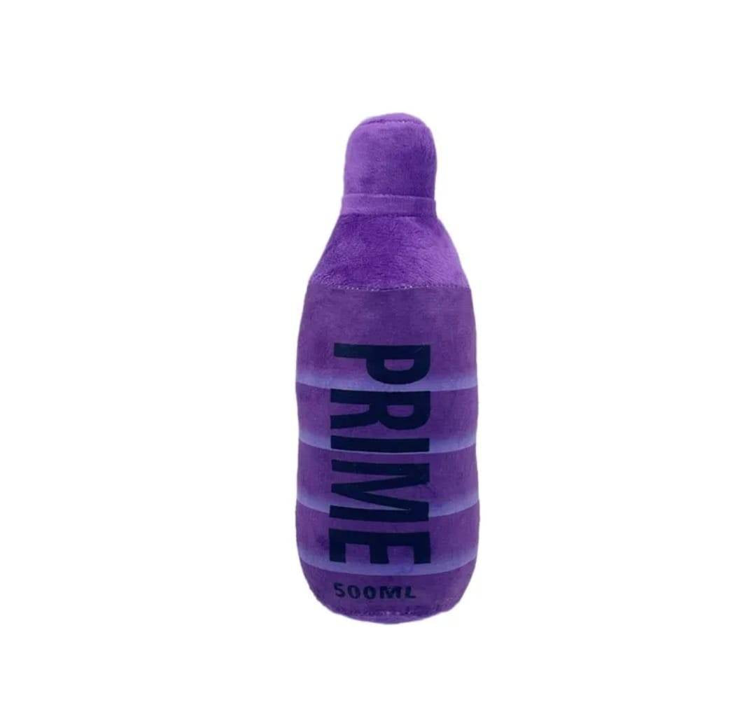 Set 6 Jucarii Plus, Prime Drink Beer Bottle Plush Toy, multicolor, 23 cm