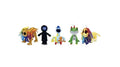 Set 5 Mascoate de plus, Nightmare Critters Plush Poppy Playtime Chapter, galben/multicolor, 25 cm - 30 cm