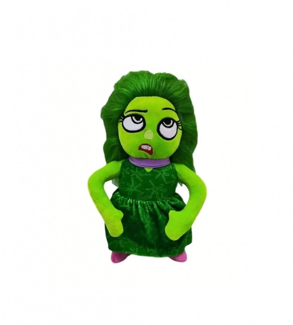 Set 6 Mascote de plus, Emotii, Inside out, rosu, 30 cm - 40 cm