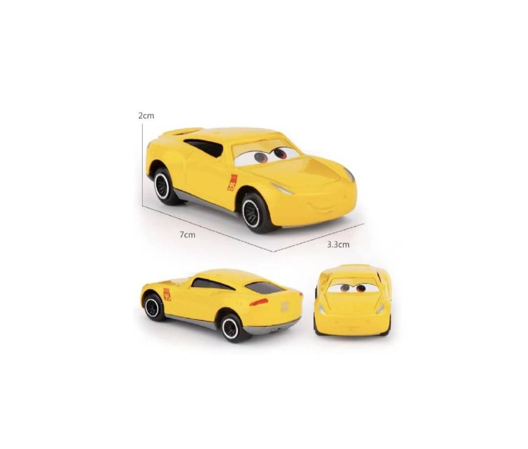 Set 6 Masinute metalice, Cars, multicolor, 7 cm