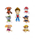 Set 7 Figurine de plus, Patrula Calusilor si Ryder, tip breloc, multicolor, 15 cm