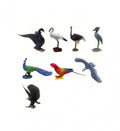 Set 8 Figurine, Pasarile Lumii, multicolor, 8 cm - 12 cm