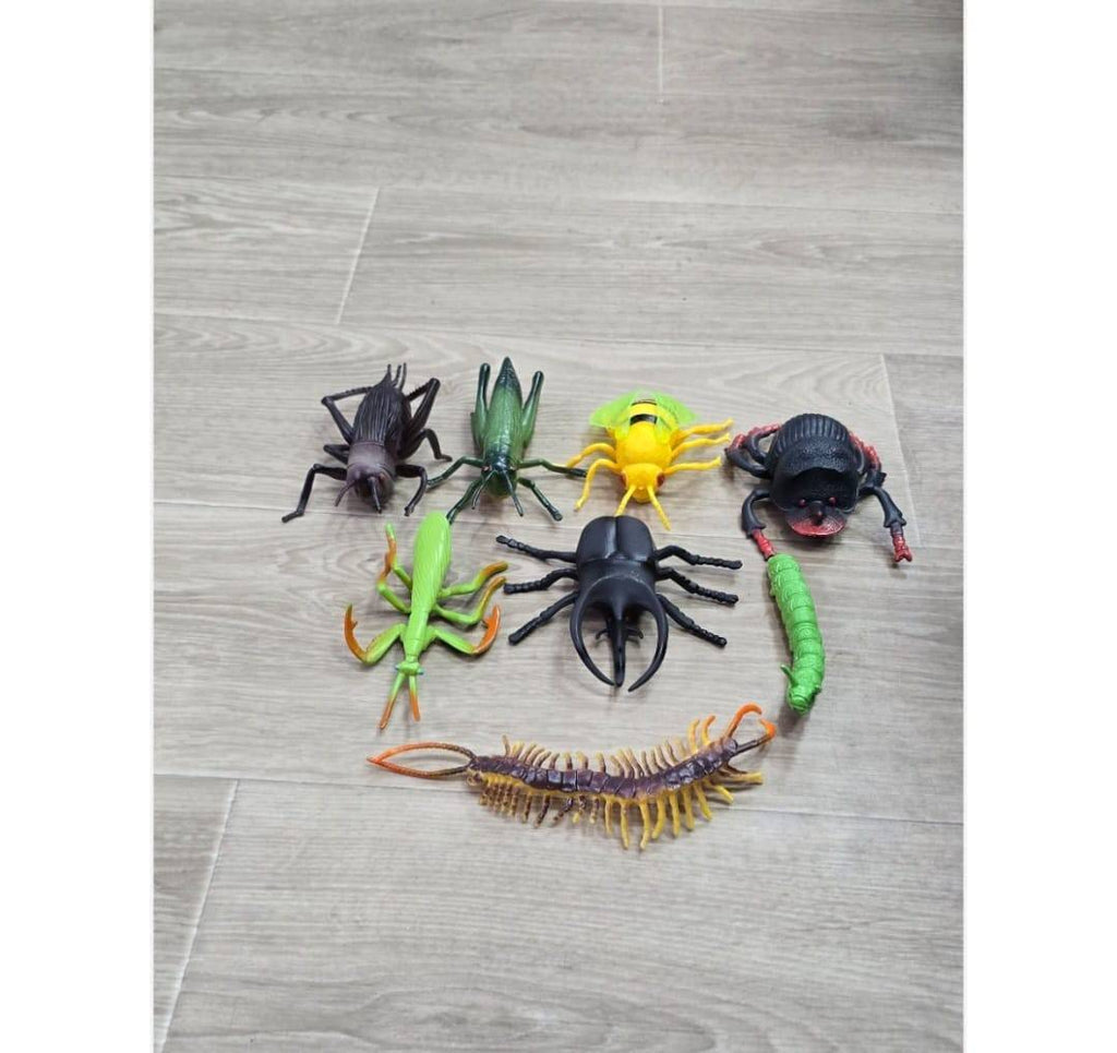 Set 8 Insecte, multicolor, 10 cm