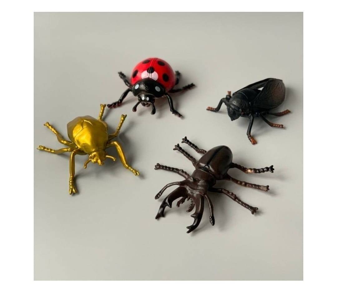 Set 8 Insecte, Mystical Insects, multicolor, 11 cm