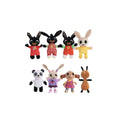 Set 8 jucarii de plus, Bing cu prietenii sai, multicolor, 25 cm - 28 cm