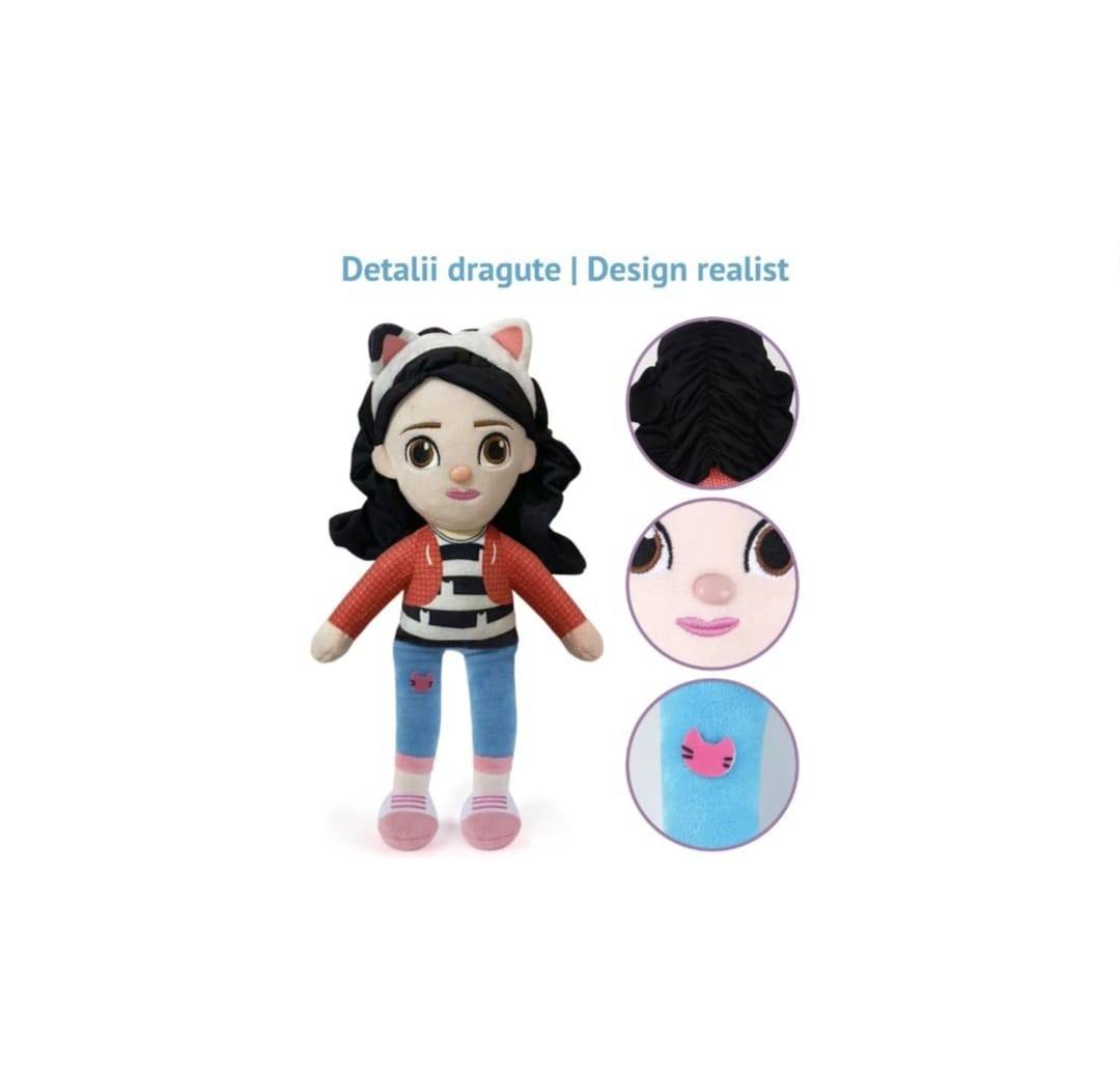 Set 8 Mascote de plus, Gabbys Dollhouse, multicolor, 20 cm - 29 cm