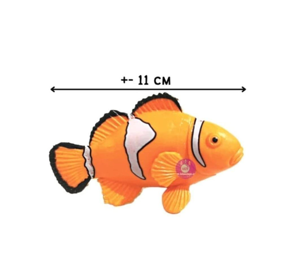 Set 9 Figurine, Animale Marine, cu accesrorii, multicolor, 11 cm