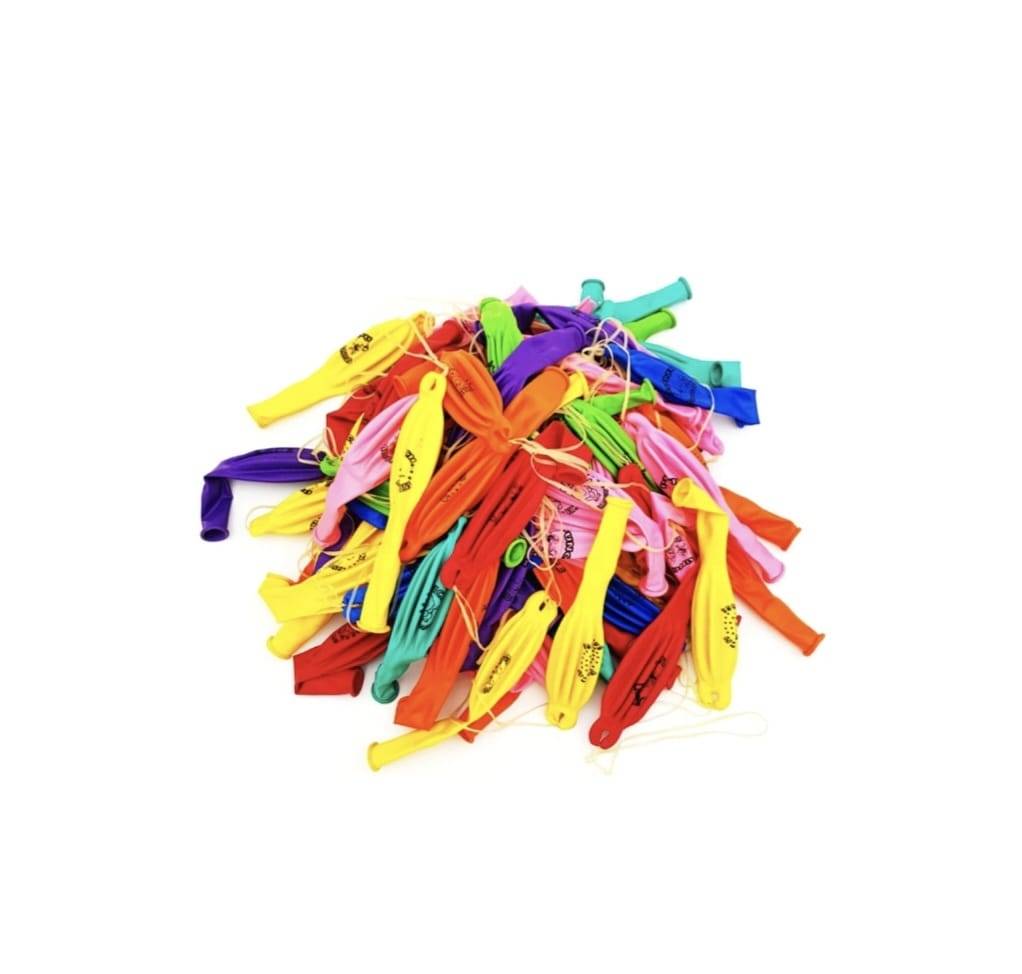 Set Baloane de petrecere de diferite culori, Latex Punch Ball, multicolor, 50 buc