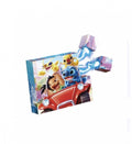 Set Blocuri magnetice de constructie, puzzle, Stitch, MASHASHOP, multicolor, 20 buc