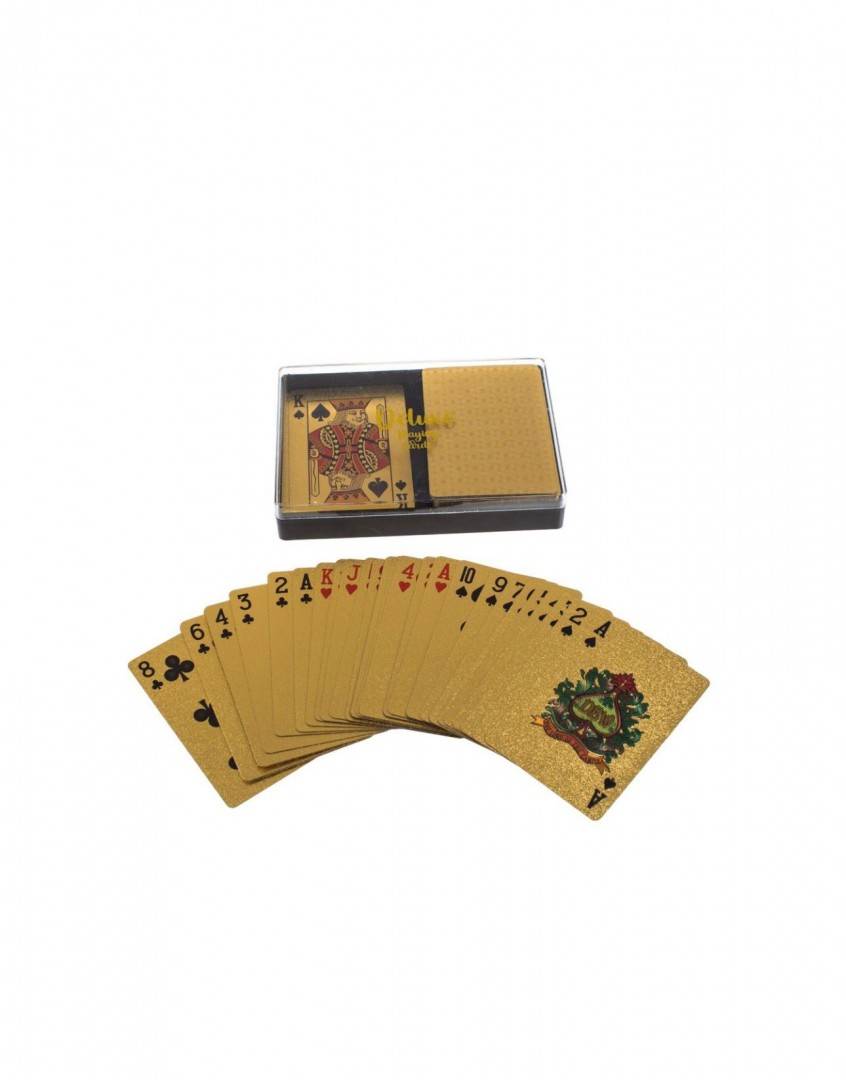 Set Carti de Joc Gold Deluxe - 2buc