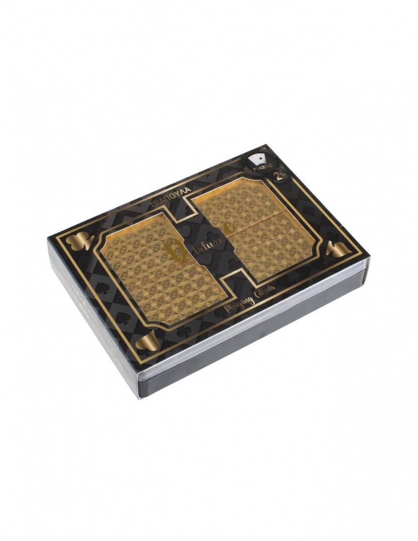 Set Carti de Joc Gold Deluxe - 2buc