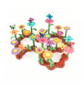 Set constructie, Gradina de flori, multicolor, 96 piese