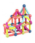 Set Constructie si Asamblare, Labirint cu bile, multicolor, 84 piese