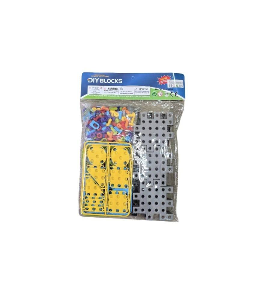 Set de constructie si asamblare, Placute, multicolor, 4 ani+