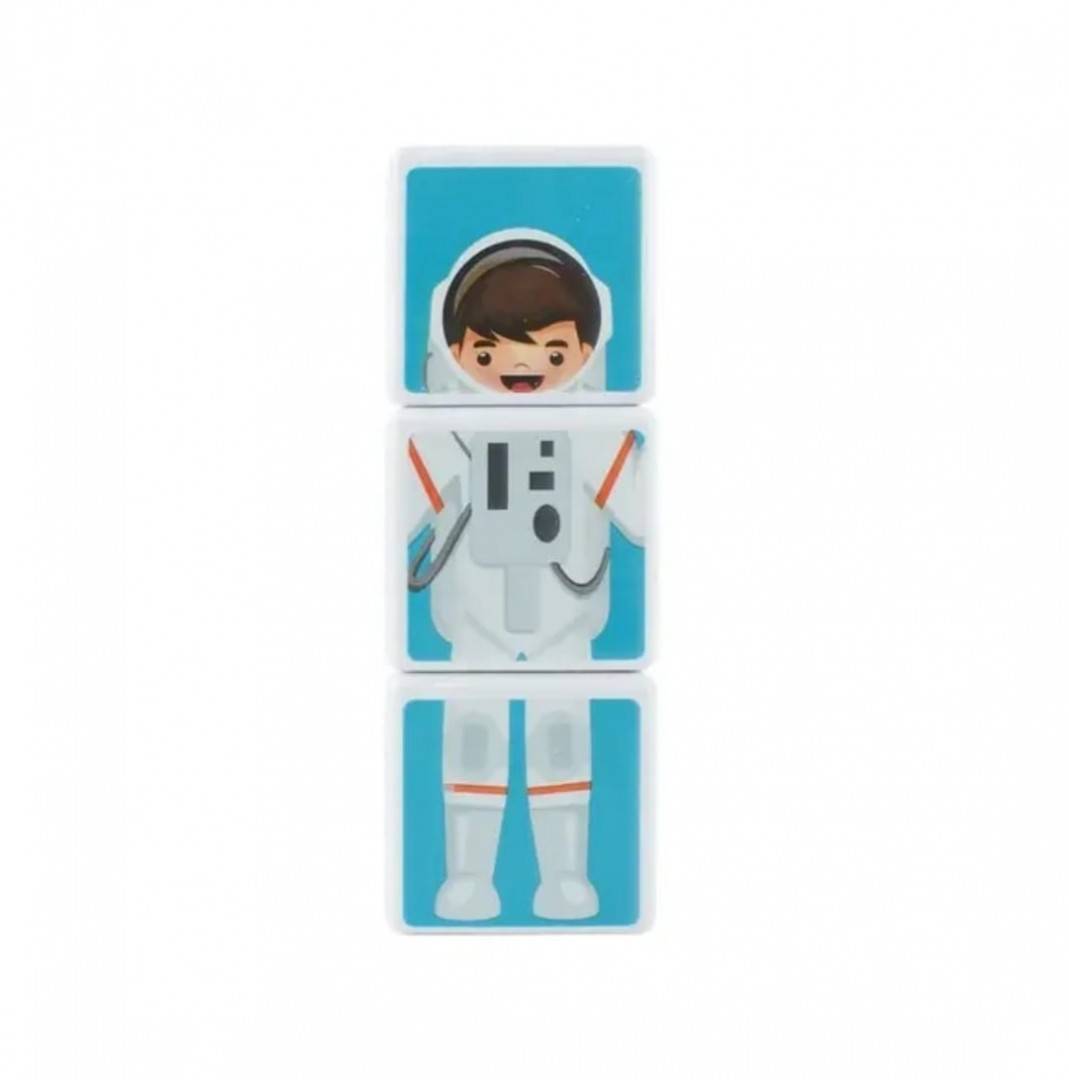 Set inteligent de cuburi magnetice, Invata Meseriile, multicolor