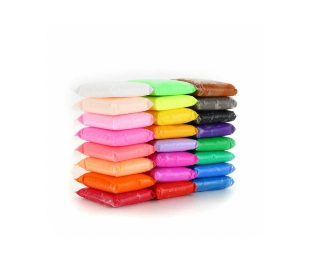 Set Plastilina inteligenta, Magic Clay, 12 culori, XXL, multicolor