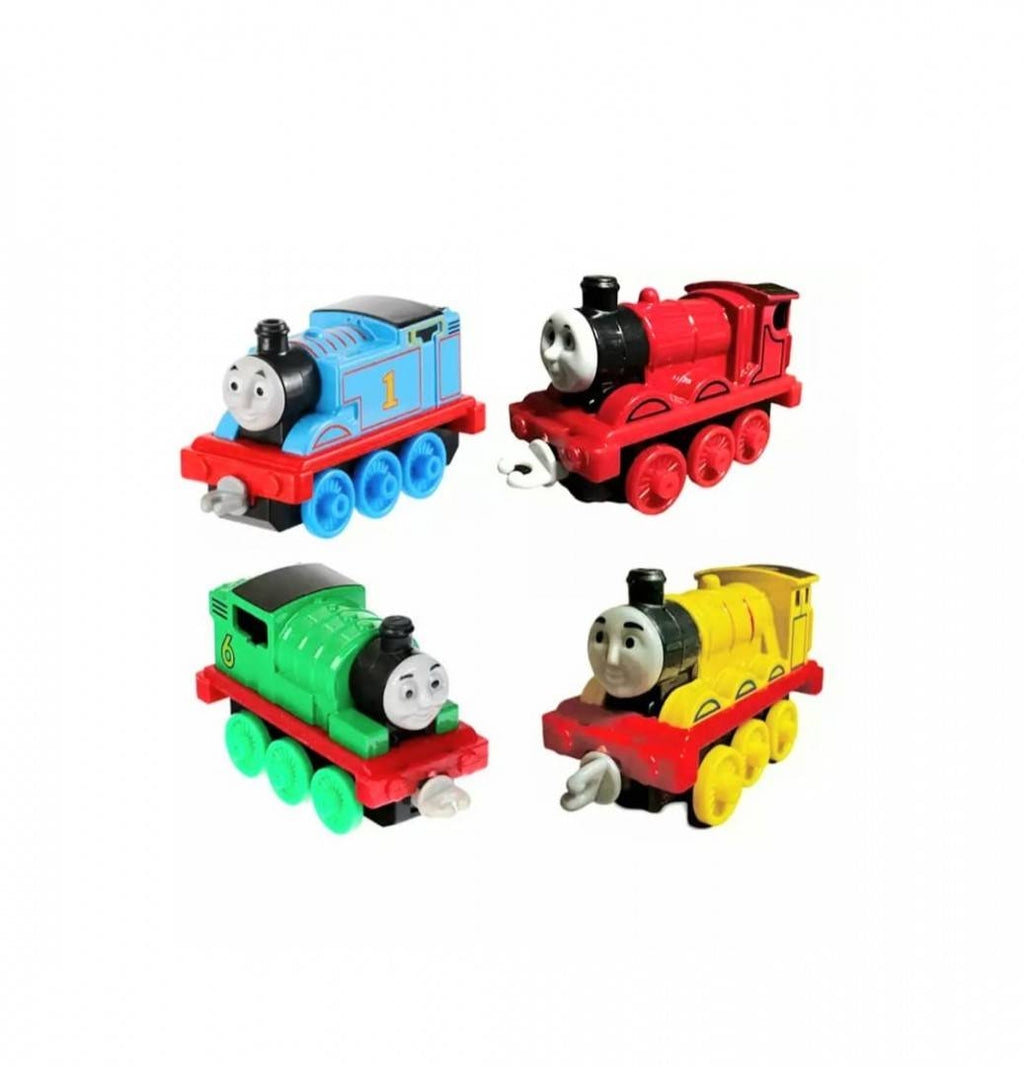 Set trenulet, Thomas,4 locomotive metalice, multicolor