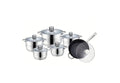 Set vase din inox, 12 piese, Rosenberg