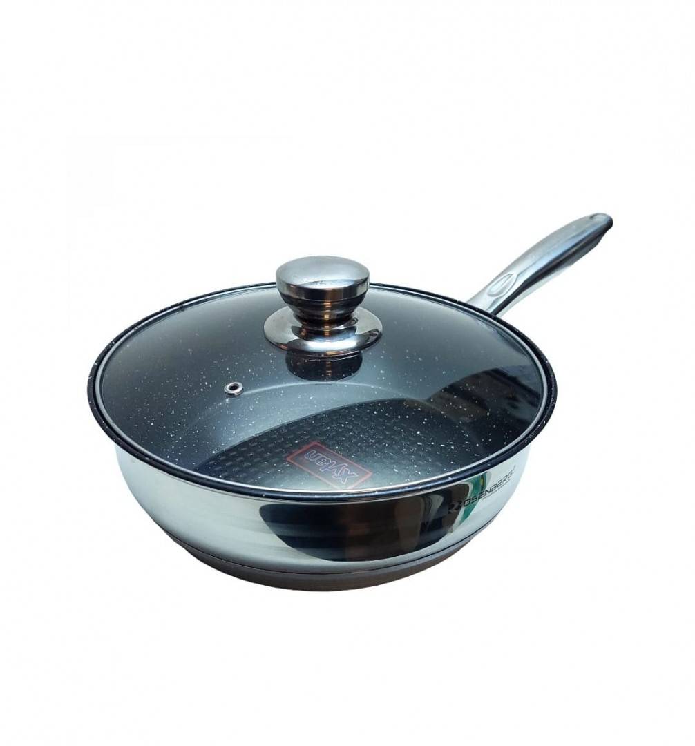 Set vase din inox, 12 piese, Rosenberg