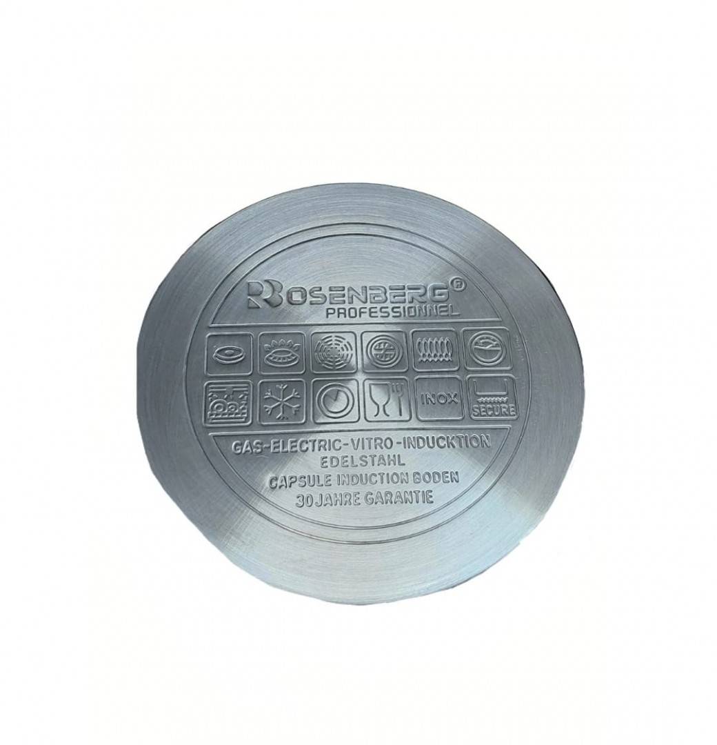 Set vase din inox, 12 piese, Rosenberg