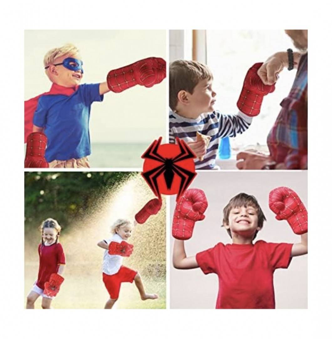 Set 2 Manusi si Masca Spiderman, multicolor, 21 cm