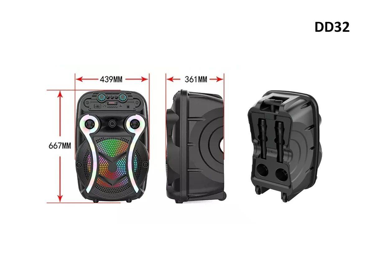 Sistem Bluetooth karaoke cu 15 inchi Woofer - DD32