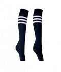 Sosete lungi copii, sport, fotbal, scoala, bumbac, negru, 5 ani - 7 ani - 13 ani