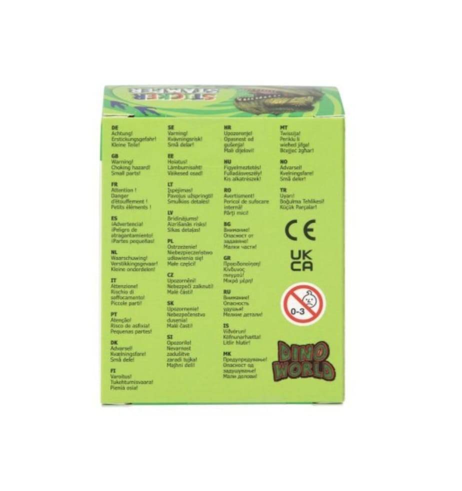 Stampila pentru copii, model DINO WORLD, DEPESCHE, 160 modele de stickere, multicolor