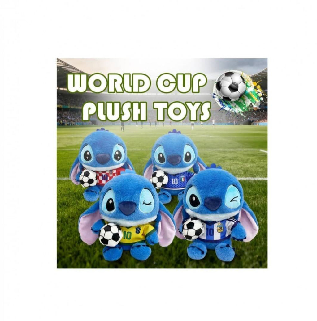 Stitch de plus, Football Star, multicolor, 23 cm