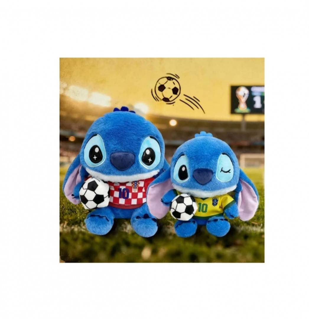 Stitch de plus, Football Star, multicolor, 33 cm