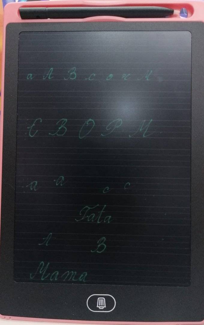 Tableta digitala pentru scris si desenat cu ecran LCD