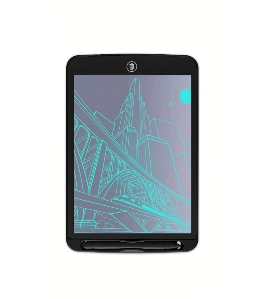 Tableta LCD Distractiva de scris si desenat pentru copii, 10.5 inch , Negru
