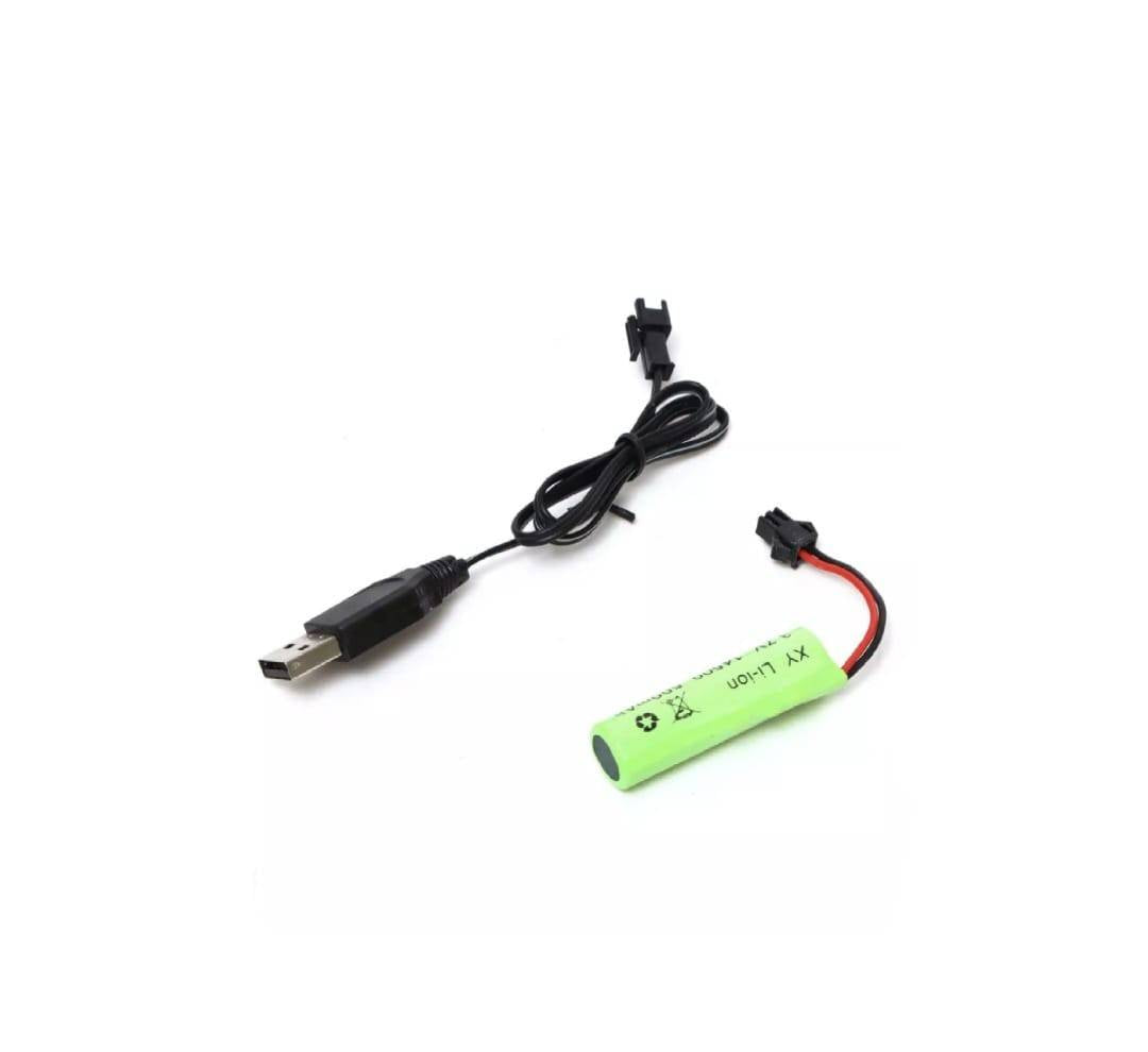Tanc de jucarie cu telecomanda, acumulator, sunete si lumini, verde, 30 cm