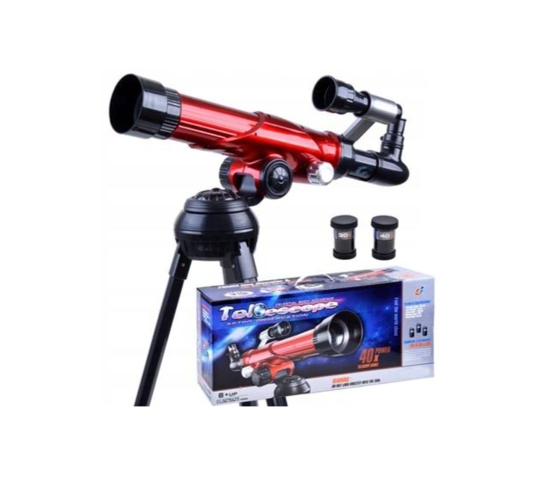 Telescop de observare Astro cu trepied pentru copii, multicolor