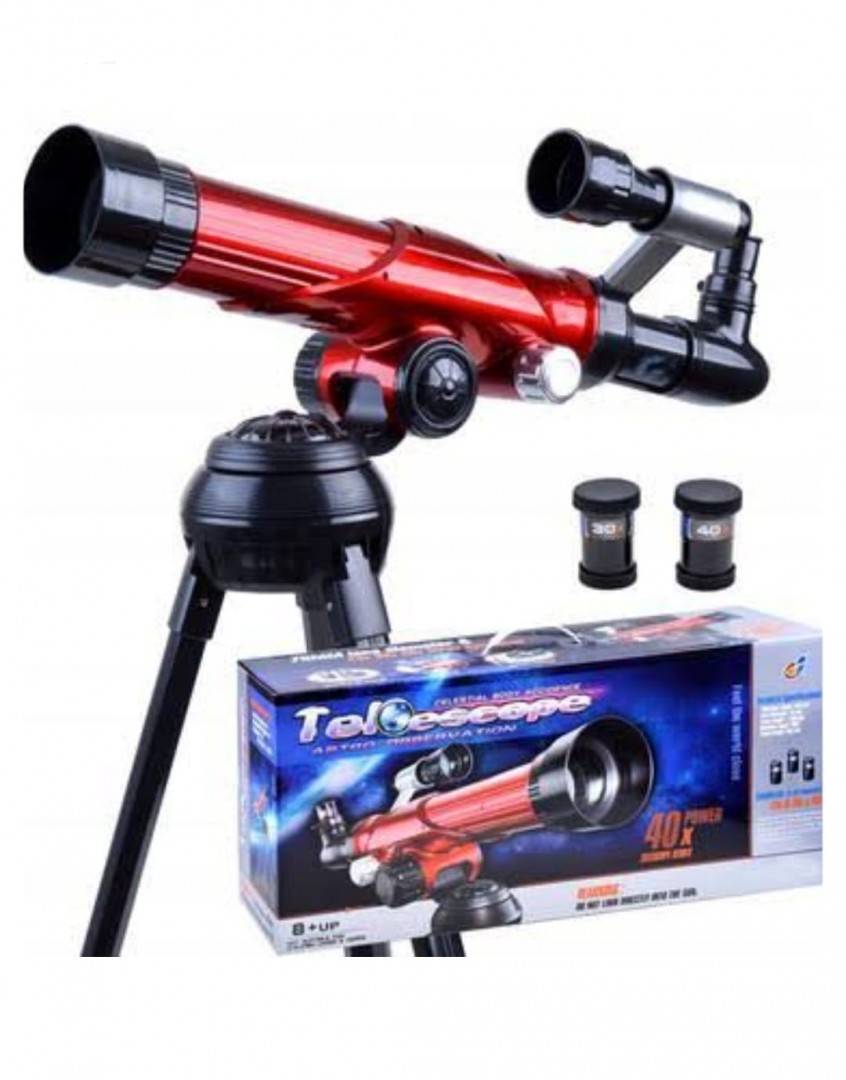 Telescop de observare Astro cu trepied pentru copii, multicolor
