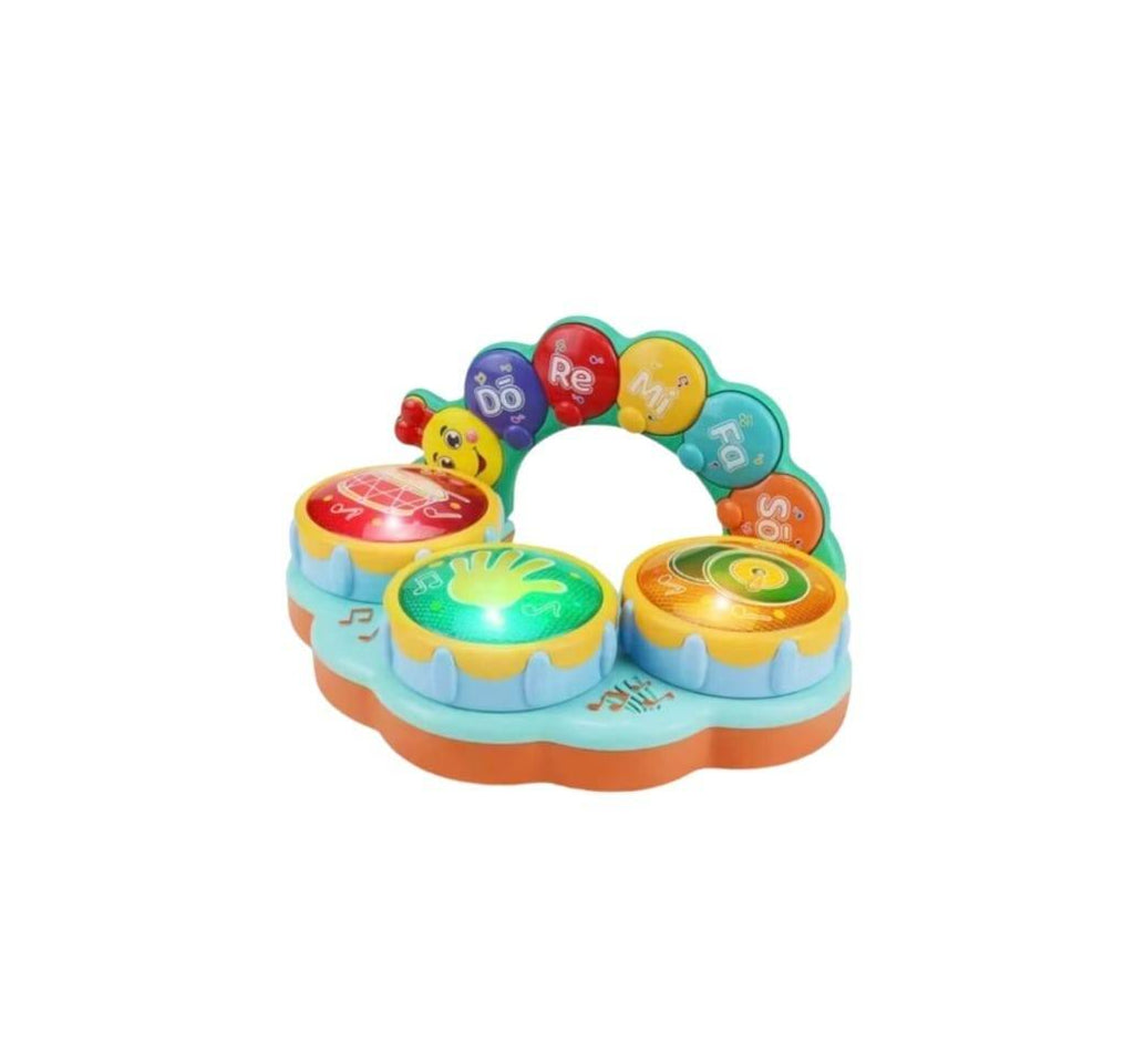 Toba de jucarie interactiva, Omida, multicolor, 24 cm, 12 luni +