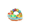 Toba de jucarie interactiva, Omida, multicolor, 24 cm, 12 luni +
