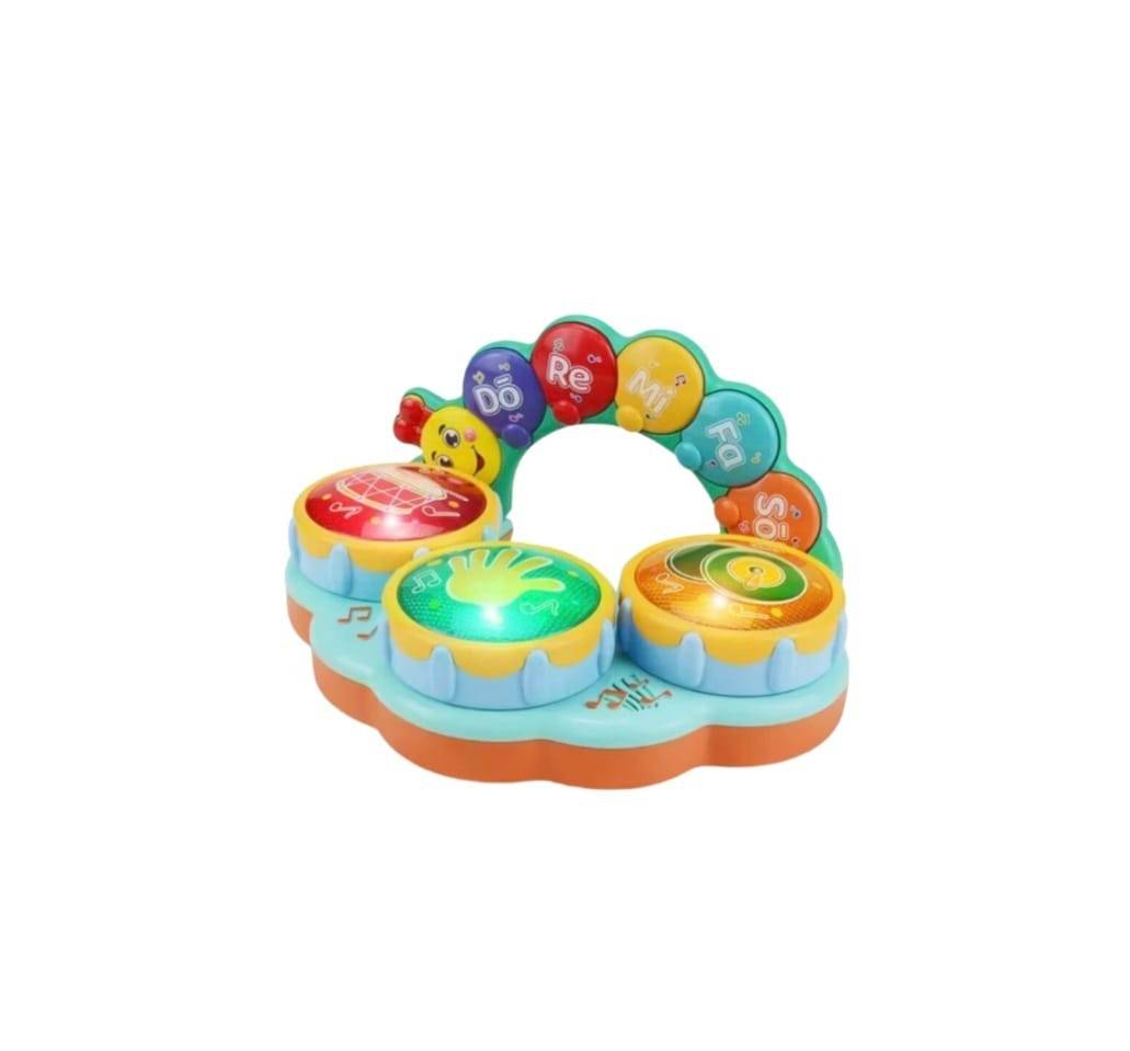Toba de jucarie interactiva, Omida, multicolor, 24 cm, 12 luni +