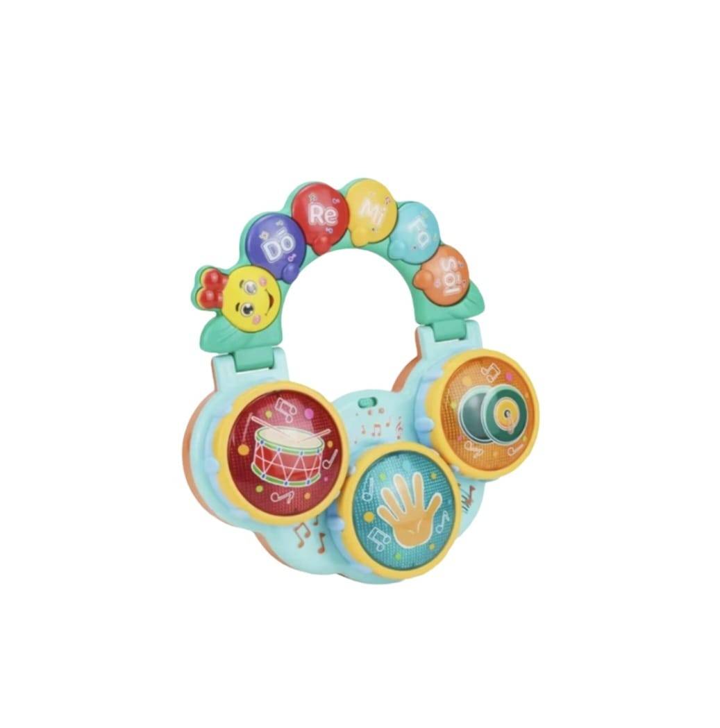 Toba de jucarie interactiva, Omida, multicolor, 24 cm, 12 luni +