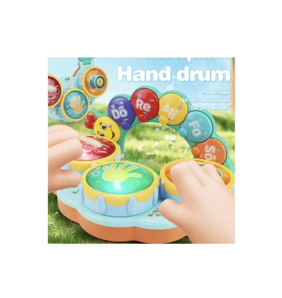 Toba de jucarie interactiva, Omida, multicolor, 24 cm, 12 luni +