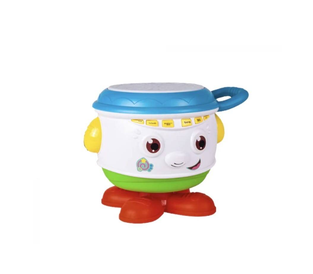 Toba interactiva, muzica, lumini si proiector, multicolor, 26 cm, 18 luni +